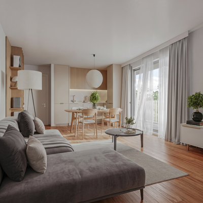 Stiege 2 · EG · TOP 3 · 4 Zimmer · Wohnung · 72,91 m² · Eigengarten · 112,42 m²